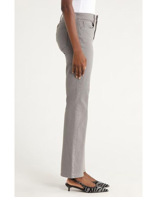 NYDJ Blue Marilyn High Waist Straight Leg Jeans