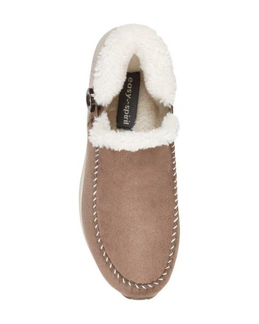 Easy Spirit Brown Turner Faux Fur Lined Bootie
