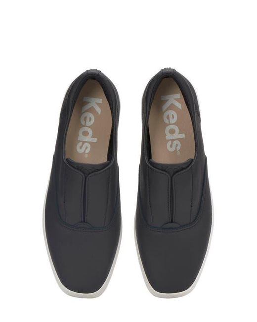 Keds Blue Square Toe Slip-On Sneaker