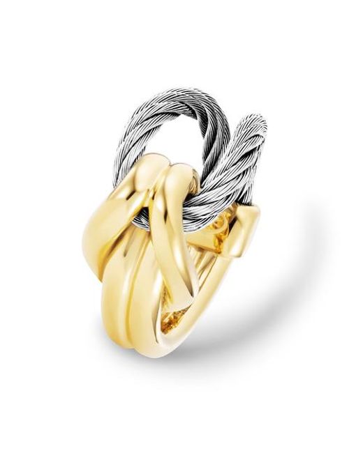 Charriol Metallic Celtic Knot Ring