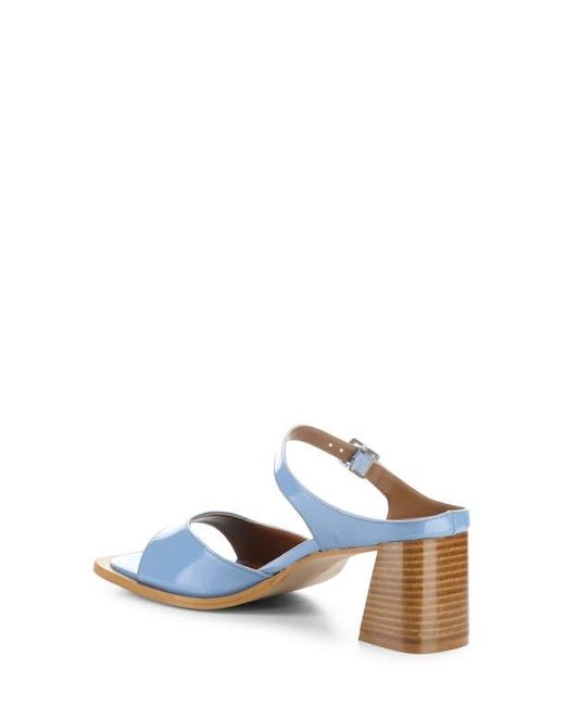 Bos. & Co. White Braylen Slide Sandal