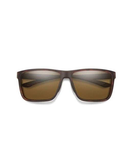 Smith Multicolor Riptide 57Mm Chromapop Polarized Sport Rectangular Sunglasses