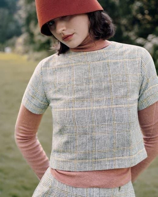JUANA Gray Theory Top