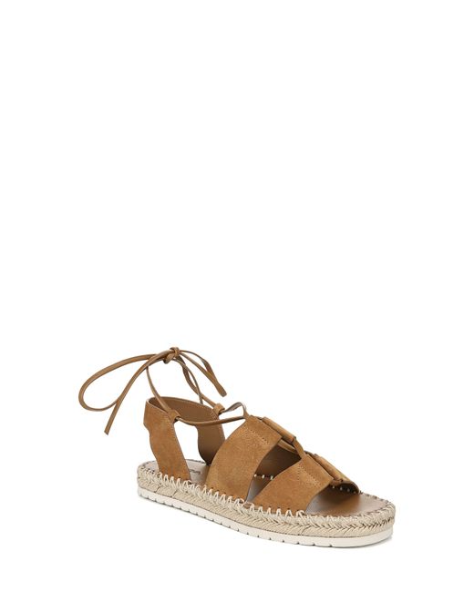 Vince Tibor Platform Suede Sandals in Brown - Save 13% - Lyst