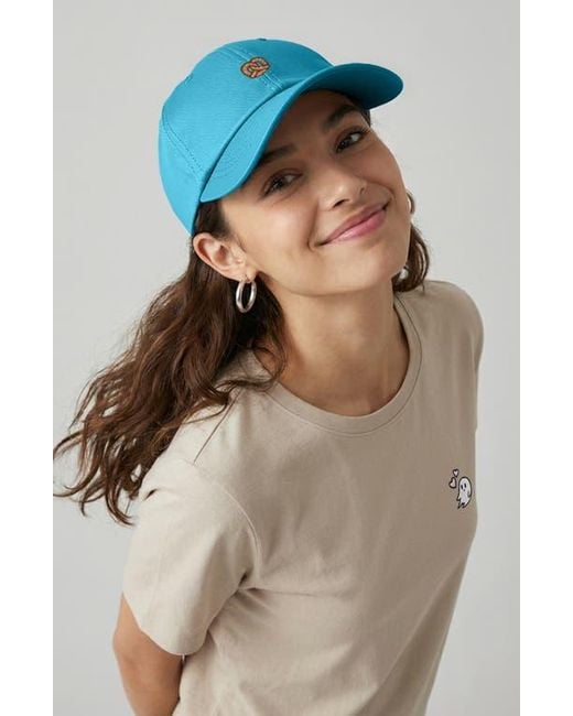 Alix White Pretzel Dad Cap