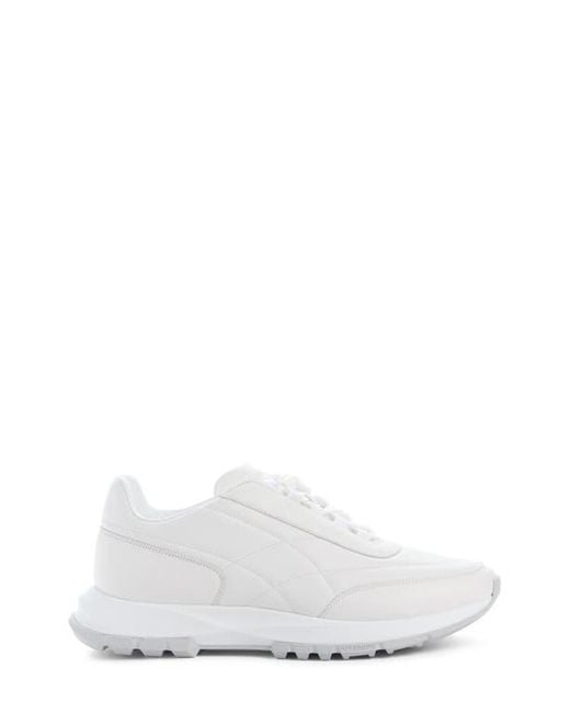 Givenchy White Quilted Leather Trainer Sneaker for men