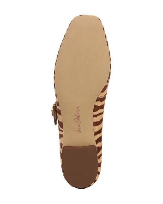 Sam Edelman Brown Michaela Mary Jane Flat
