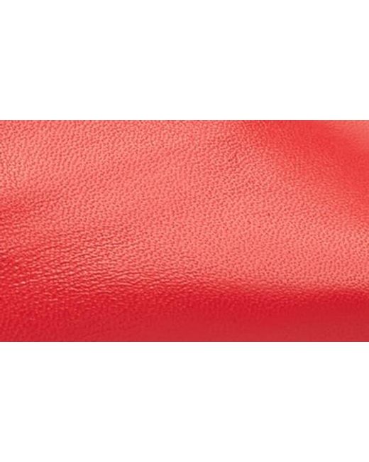 Aeyde Red Oti Slingback Pointed Toe Pump