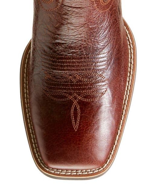 Ariat Brown Richochet Square Toe Cowboy Boot for men
