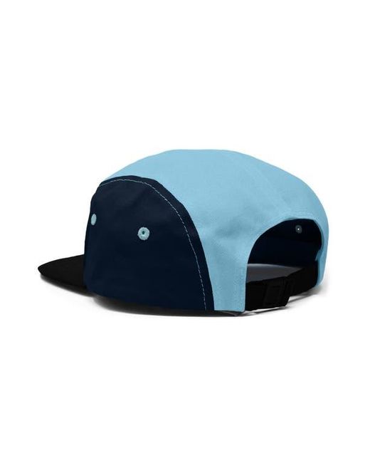 Alix Blue Ghost 5 Panel Camper Hat for men