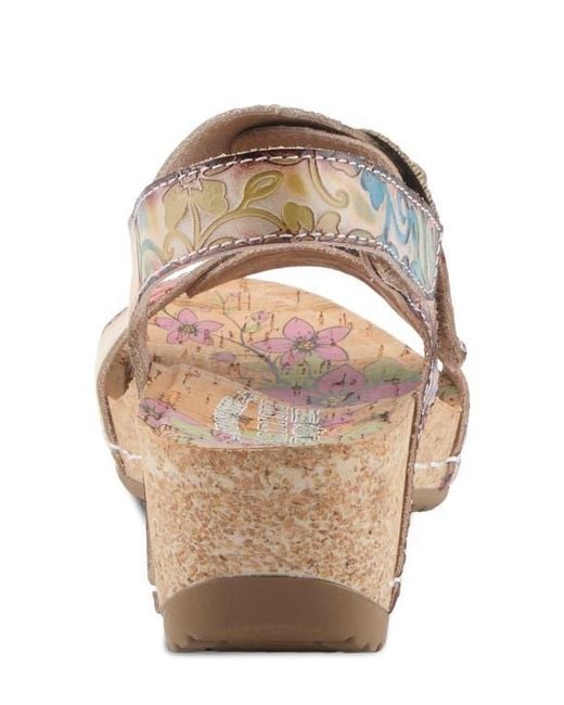 Spring Step Multicolor Colomecool Slingback Sandal