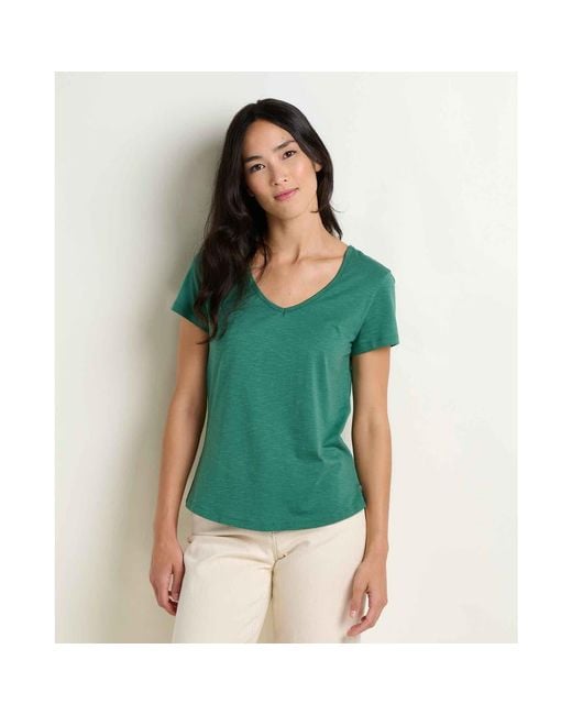 Toad & Co. Green Marley Tee