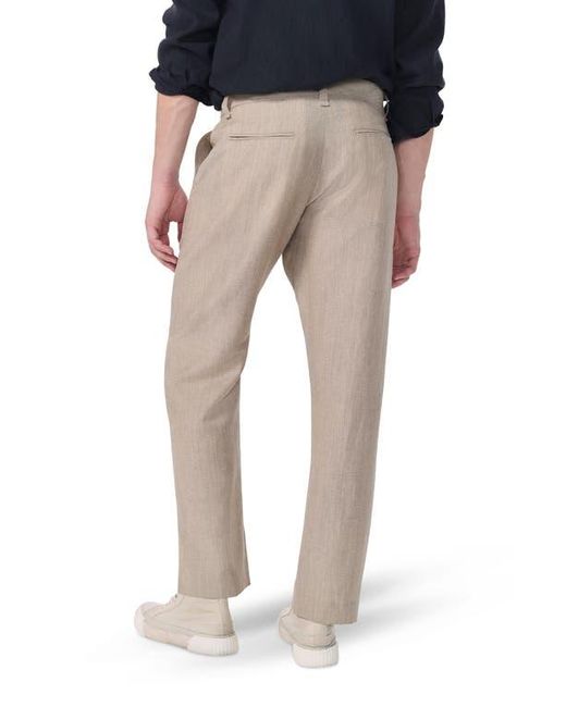 Rag & Bone Natural Evan Tapered Donegal Wool Blend Pants for men