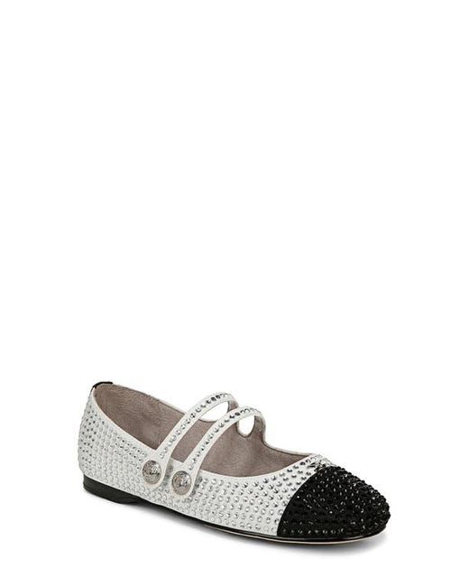 Circus by Sam Edelman White Zoey Cap Toe Mary Jane Flat