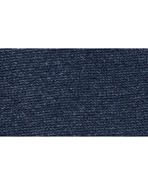 Brooks Brothers Blue Linen & Cotton Notched Lapel Cardigan for men