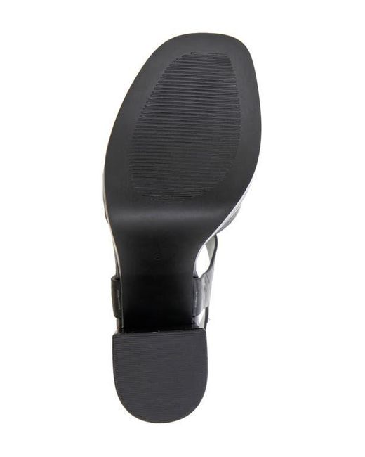 Kenneth Cole Black Darla Ankle Strap Platform Sandal