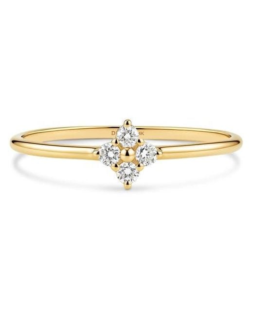 DEVATA White Clover Lab Grown Diamond Ring