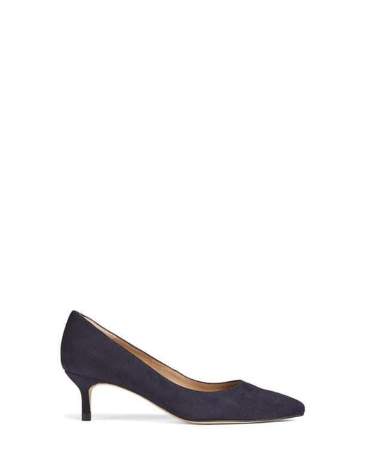 L.K.Bennett Blue Audrey Pointed Toe Pump