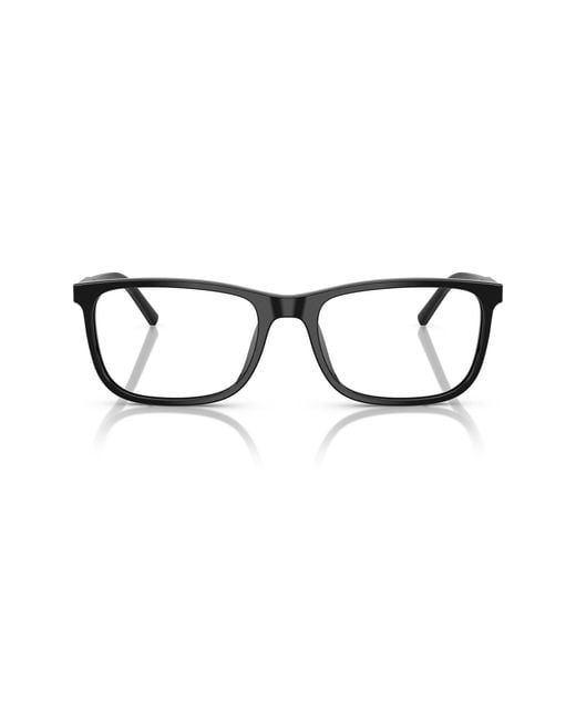 Dolce & Gabbana Brown 55Mm Rectangular Optical Glasses for men
