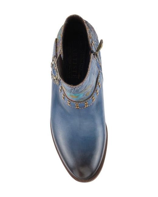 Spring Step Blue Daintylady Bootie