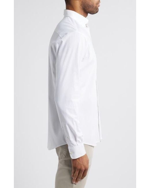 Johnnie-o White Travis Button-Down Shirt for men