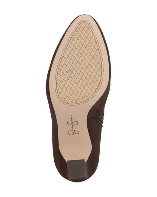 Jessica Simpson Brown Mixtesa Bootie