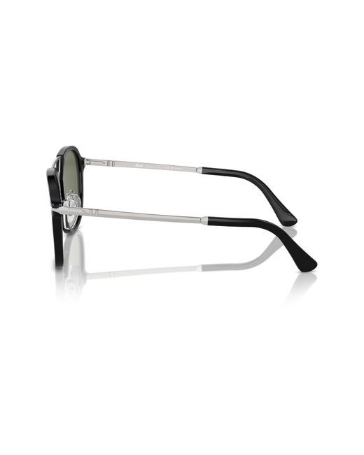 Persol Green 53mm Polarized Square Sunglasses for men