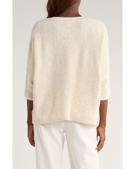 Vince Camuto Natural Dolman Sleeve Sweater