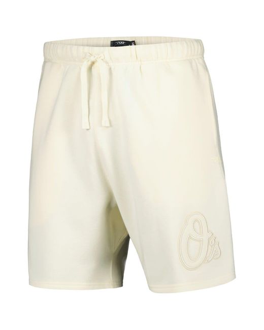 Pro Standard Baltimore Orioles Neutral Fleece Shorts At Nordstrom in ...