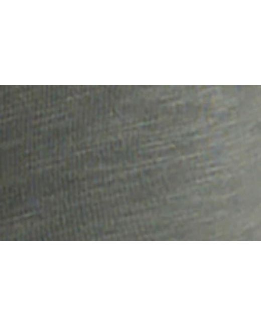 Bella Dahl Gray Cotton Knit Button-Up Shirt