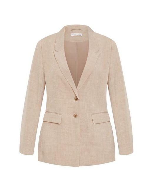 City Chic Natural Blakely Blazer