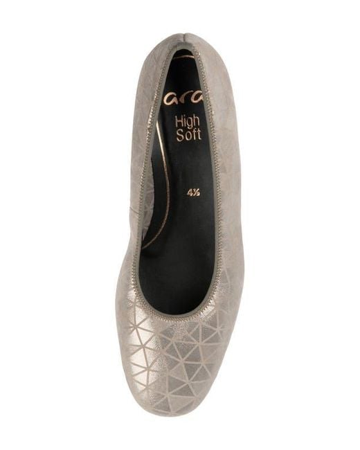 Ara White Gabrielle Pump