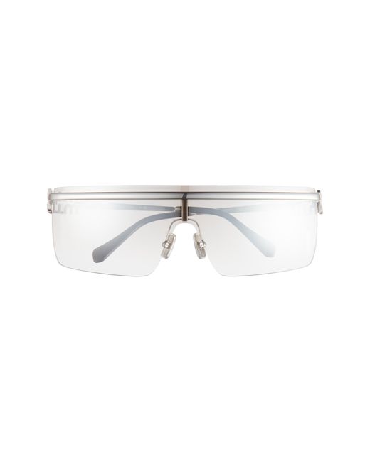 Miu Miu Metallic 50mm Shield Sunglasses