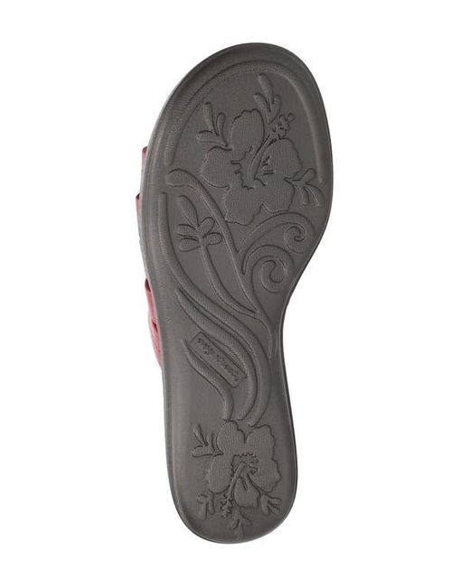 Easy Street Pink Maha Slide Sandal