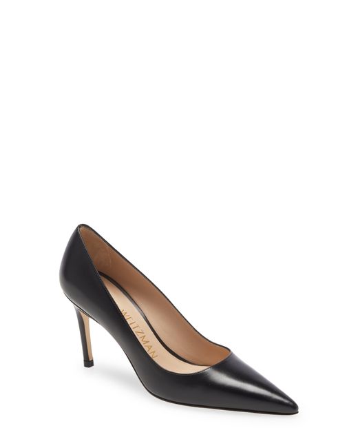 stuart weitzman stanton leather pump