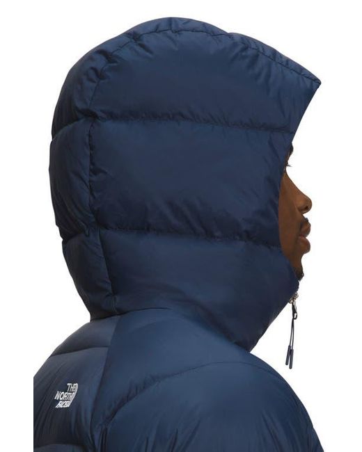 The North Face Blue Hydrenalite 550 Fill Power Down Hooded Jacket for men