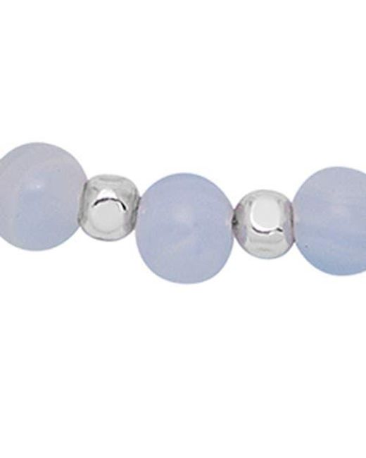 Estella Bartlett White Amelia Beaded Slide Bracelet