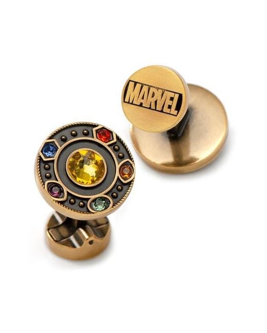 Cufflinks Inc. Metallic Infinity Stones Cuff Links for men
