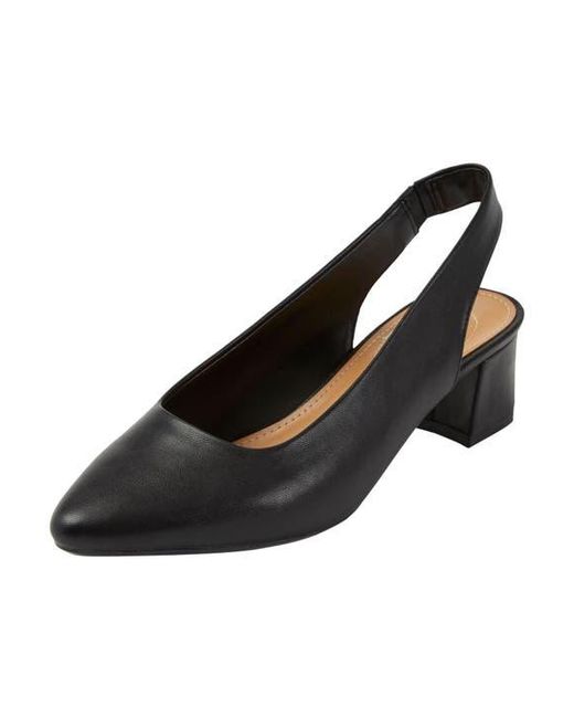 Comfortview Black The Mea Slingback