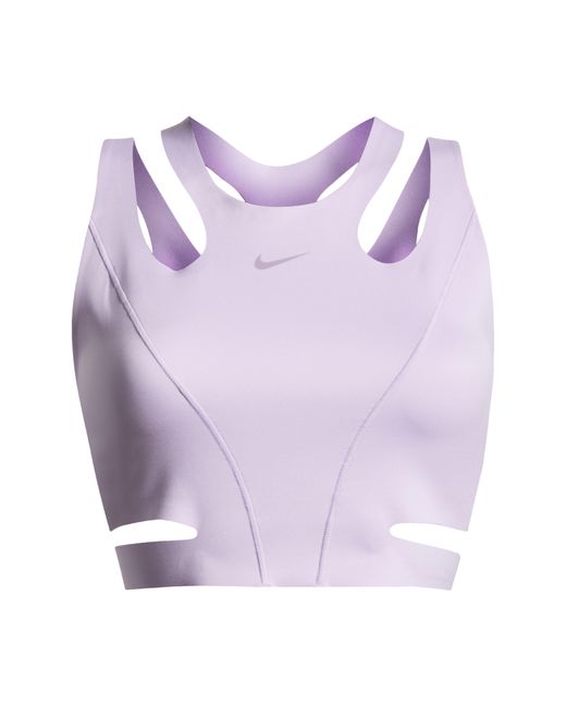 Nike Purple Futuremove Light Support Sports Bra