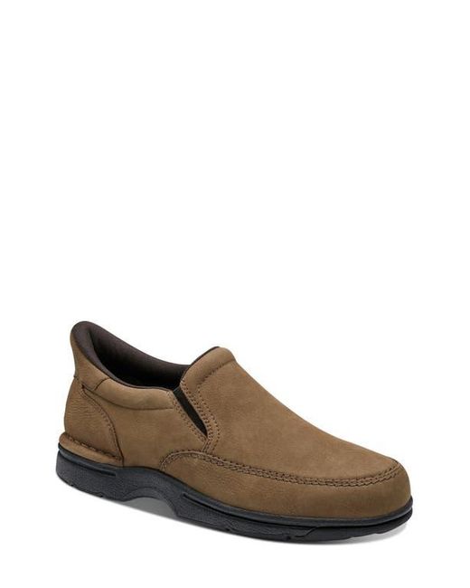 Rockport Brown Ellworth Slip-On Shoe for men