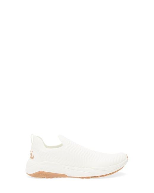 Athletic Propulsion Labs White Techloom Traveler Slip-On Sneaker