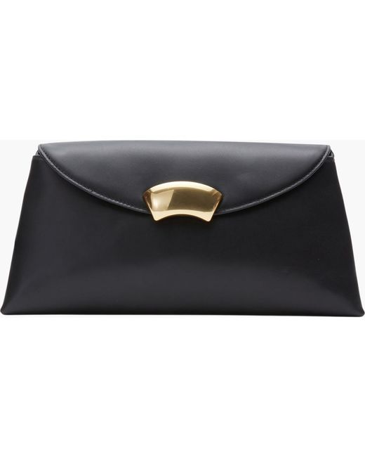 3.1 Phillip Lim Black Id Soft Dual Clutch Handbag