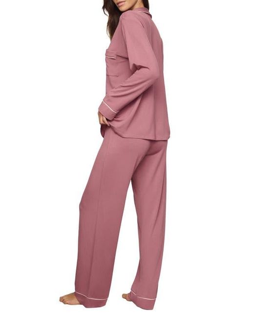 Eberjey Red Gisele Long Pajamas
