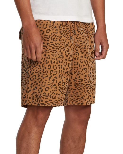 RVCA Natural Escape Corduroy Shorts for men