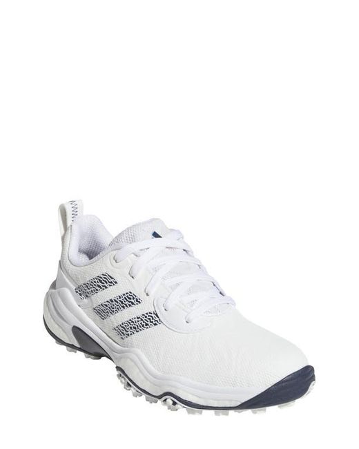 Adidas White Codechaos 25 Waterproof Spikeless Golf Shoe