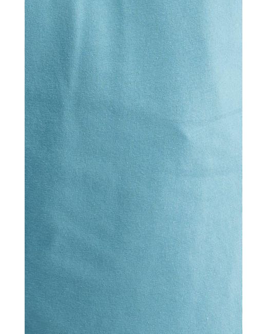 Boss Blue Unique Stretch Cotton Pajama Shorts for men