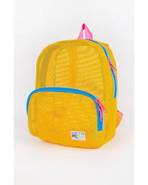 Mokuyobi Yellow Mesh Mini Backpack