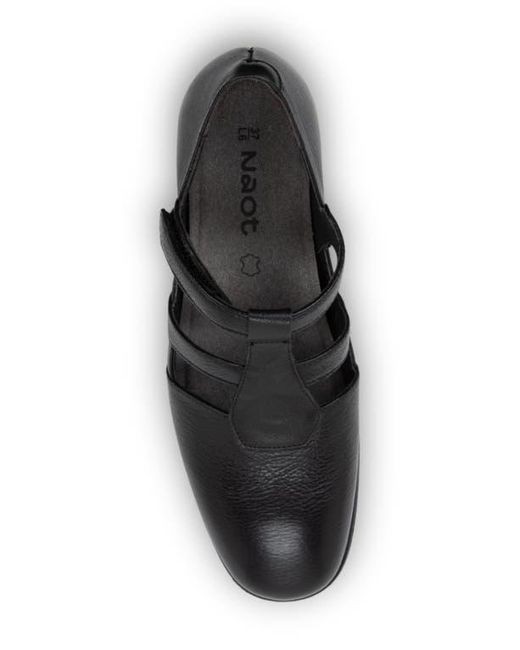 Naot Black Authentic T-Strap Pump