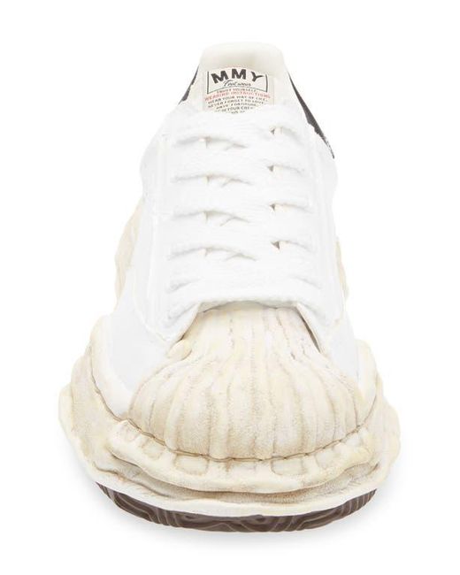 Maison Mihara Yasuhiro White Blakey Og Sole Film Canvas Sneaker for men